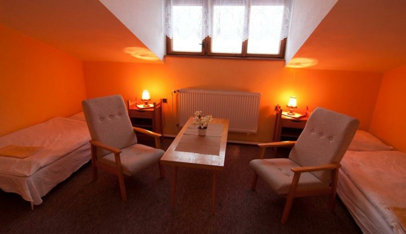 bike-Hotel Měděnec - Singltrek pod Smrkem Nové Město pod Smrkem - Jednolůžkový pokoj, Dvoulůžkový pokoj, Třílůžkový pokoj